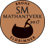 Bronsmedalj vid SM i mathantverk 2017
